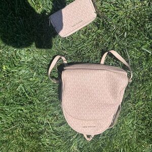 Pink monogram Micheal Kors Wallet!